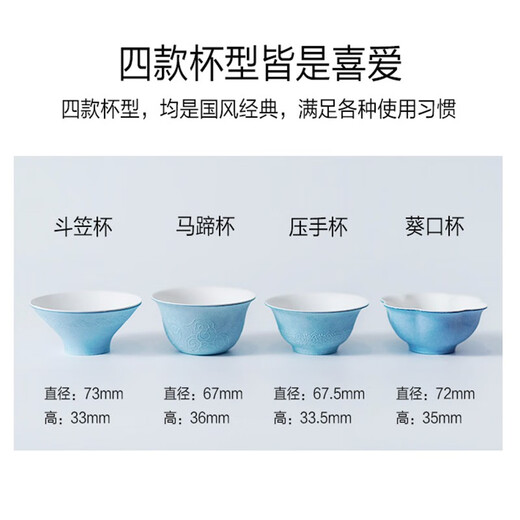 Wuxi disposable kung fu tea cup Sixi double-layer thickened anti-scalding business reception sugar cane bamboo fiber tea cup food grade bamboo hat cup 4 boxes of 48 pieces