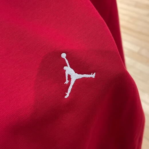 耐克卫衣男士秋冬季新款JORDAN健身运动服圆领休闲外套保暖套头衫 FQ1865-687红色 M