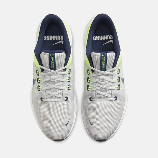 耐克（NIKE）男鞋春季新款运动鞋跑步训练INTERACT RUN轻便休闲鞋跑步鞋 DA1105-003/QUEST 4/灰绿 40.5