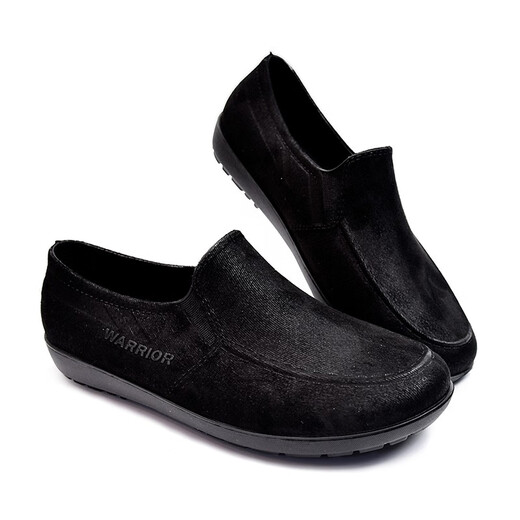 Huili Rain Zapatos para hombres Botas de agua al aire libre para hombres Botas de goma de moda Botas impermeables sobrevaloras HXL327 Negro 40
