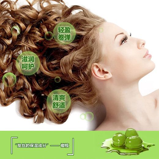 V Olive Oil Hair Elastin Curl Moisturizing Essence Curl Anti-frizz Styling Moisturizer 400g 1 bottle