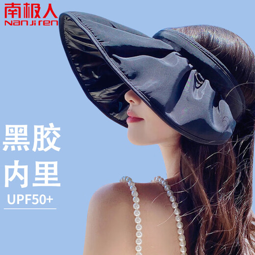 Nanjiren (Nanjiren) outdoor summer sun hat women's sun hat men's mountaineering hat sun hat anti-UV vinyl shell hat empty top hat
