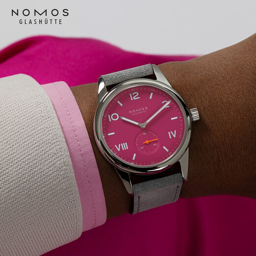 NOMOS【咨询有礼】格拉苏蒂手表校园俱乐部系列机械表德表运动夜光送礼 728手动-密底38.5mm