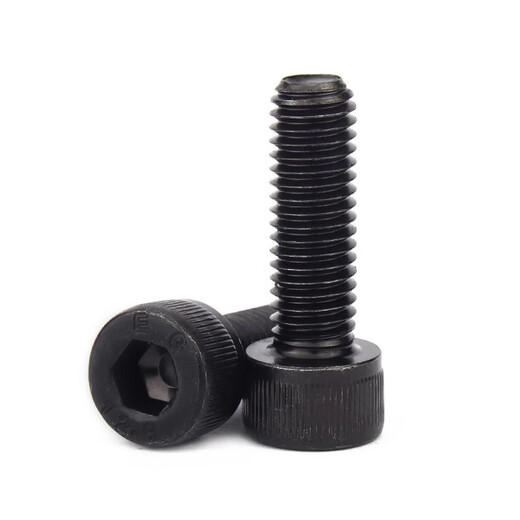 Jinchao 12.9 grade anti-thread hexagonal screw left thread bolt anti-wire cylindrical head screw M4M5M6M8M10M12M16 M10*20 (5 pieces)