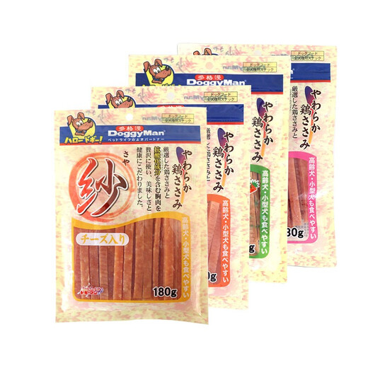 Dogman Dog Snacks Yarn Series Chicken Cut Strips Multi-flavored Soft Meat Strips Pet Snacks Original Chicken Cut Strips 180g