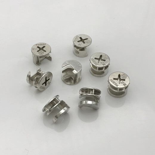 15mm eccentric three-in-one connector nut furniture drawer lock accessories wardrobe fastener assembly screws 20 pieces
