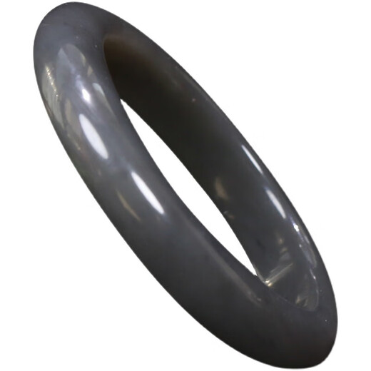 Yuan tribe Hetian jade purple bracelet Qinghai old smoke purple bracelet purple jade bracelet purple jade bracelet violet clear water SN9226 56mm-57mm generally 110Jin [Jin equals 0.5 kg]
