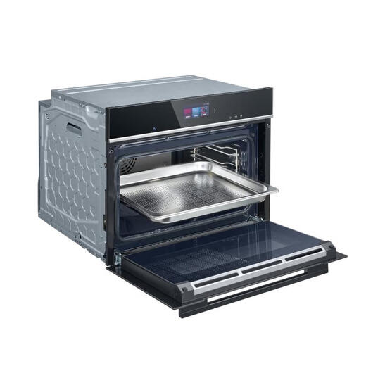 
Siemens (SIEMENS) 47-liter German imported steam oven 4D hot air bending grilling precision-controlled probe steaming and baking machine Multiple self-cleaning sub-boiling lock fresh steaming oven CS736G3B1W Black