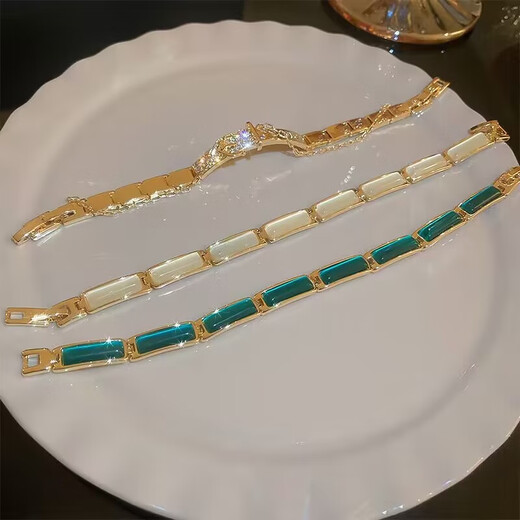 Xibanyuan outlet discount store removed the cabinet and picked up the missing 18K color bracelet bracelet outlet 366 bracelet bracelet (five sections adjustable) 366