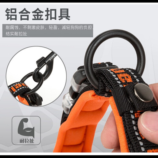 TRUELOVE Dog Collar Dog Collar Puppy Reflective Collar Large Dog Collar Collar Anti-Strangle Soft Comfortable Medium Size Yuemei Red S