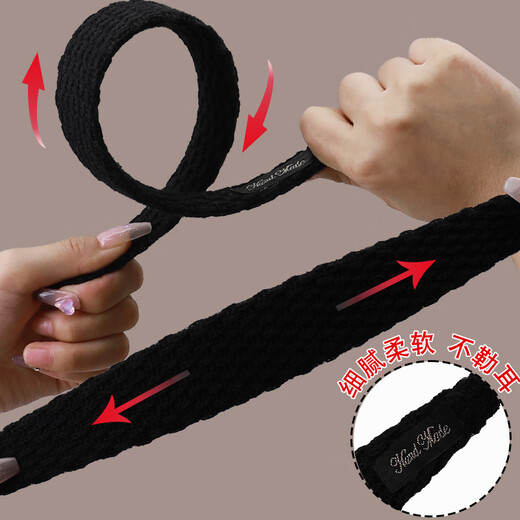 Luruo high skull headband for women 2024 new durable non-slip hairpin high-end widened headband pressure hairband headwear autumn and winter 1# black classic versatile