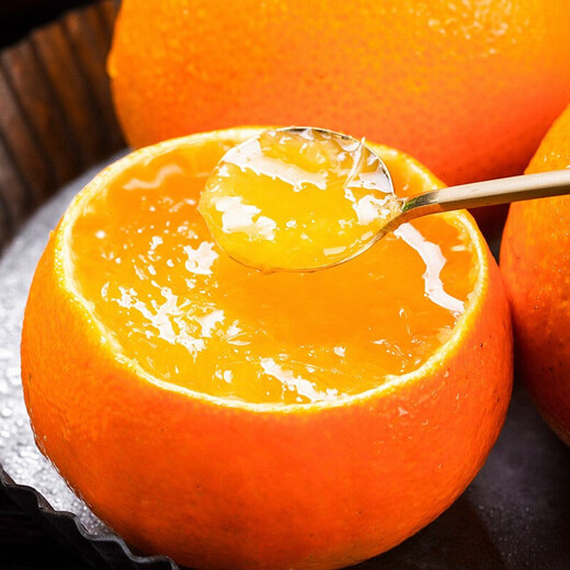 Jingxiansheng Sichuan Ehime No. 38 Jelly Orange 4.5-5 Jin Jin is equal to 0.5 kg, single fruit 65mm+, fresh with leaves, straight from the source