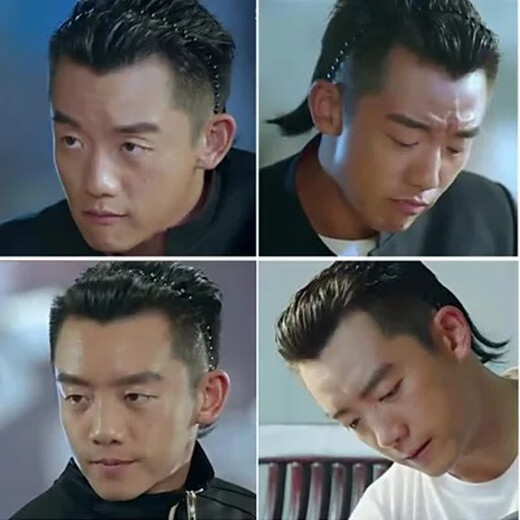 Mixin Herren Stirnband Stirnband Korean Invisible Sport Trend Einfacher japanischer und koreanischer Rückenkopf Nicht-rutschwellige Haarnadeband Handsome und gutaussehendes (dreiteiliges Set) 3895