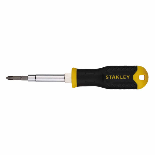 Stanley (STANLEY) 6-purpose multi-purpose screwdriver STHT68012-8 cross-purpose dual-purpose screwdriver for home maintenance
