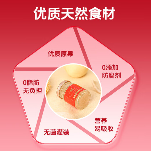 Aishangyan ready-to-eat bird's nest gift box 80g*6 bottles pregnant women's supplements gifts for parents and elders nutritional supplements birthday gifts