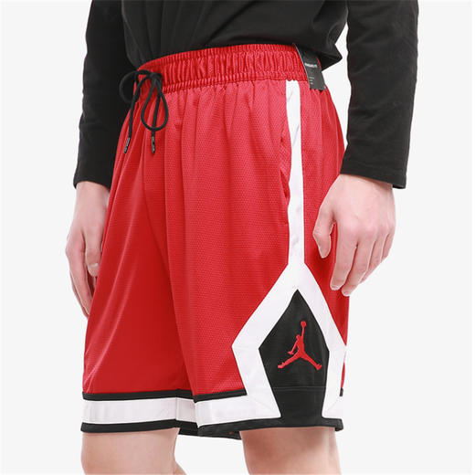 耐克（NIKE） 新款男中长短裤Jordan篮球训练针织速干休闲五分裤BQ8393-010 CV6023-687 M