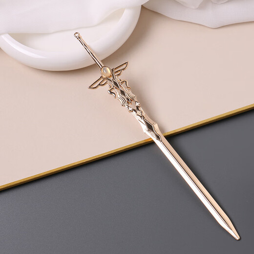 Rong Xia sword hairpin, tassel hairpin, ancient style Hanfu accessories, decorative styling headwear, hairpin, hairpin, simple ancient style, sword hairpin pendant, tassel style.