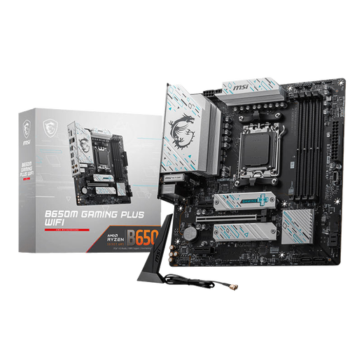 AMD Ryzen 9000 -Serie CPU -Prozessor mit MSI B650x670 Board U Set Motherboard CPU Set MSI B650M Gaming plus WiFi Ryzen 9 9900x gestreutete Chip -CPU