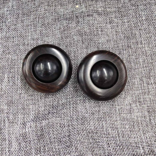 Time to run handheld parts Time to run thousand-year ebony handheld parts Wooden transport beads Wenhua handheld parts Ziguang Sandalwood health ball SN2677