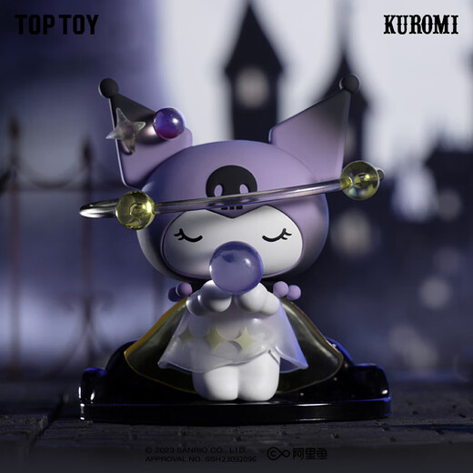 TOP TOY三丽鸥酷洛米狼人杀系列手办库洛米盲盒儿童生日儿童节礼物 单盒