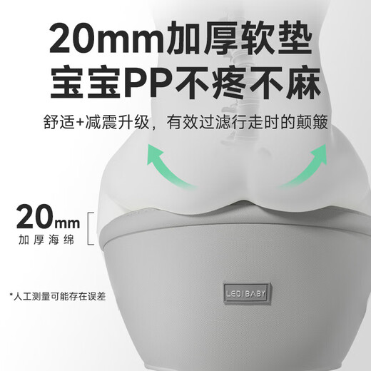 
Loti Baby Baby Strap Waist Stool Technology Waist Protection Waist Stool Baby Walking and Holding Baby Kids Shock Absorbing Cushion All Seasons Universal Waist Protection (with Waist Support)-Moon Shadow Gray