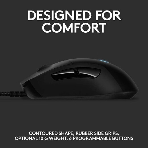 Logitech K845 wired luminous mechanical keyboard + G403 Hero lightweight RGB gaming mouse e-sports equipment Black