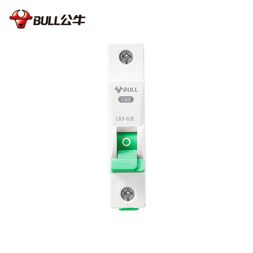 公牛（BULL）空气开关 1P小型断路器 1P单极单进单出20A 空开 LB3-63E/20A-1P