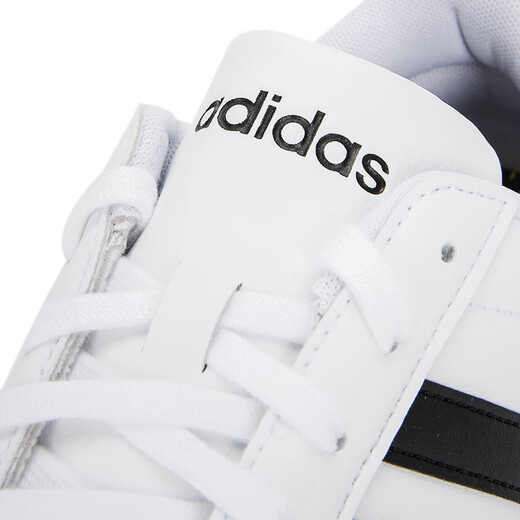 阿迪达斯（adidas）官方舰店女鞋德训鞋 春夏新款运动鞋时尚T头鞋耐磨休闲鞋防滑板鞋 9195-三条纹-皮质-主推款 37