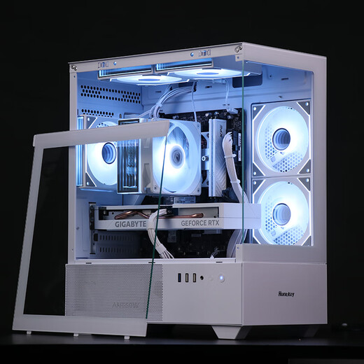 ASUS Core i5 14490F/14600KF/i7 14700KF+5060/5070/Ti Desktop sea view room game AI desktop computer host DIY assembly machine with three 14490F/16G/500G/5060Ti