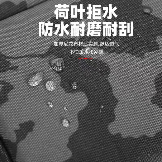 MPPMCK Lure Bag Multifunctional Lure Waist Bag Crossbody Bag Large Capacity Fishing Rod Bag Storage Bag Fishing Gear Bag Waterproof Fishing Bag Camouflage Color - Thickened Waterproof and Wear-Resistant Material