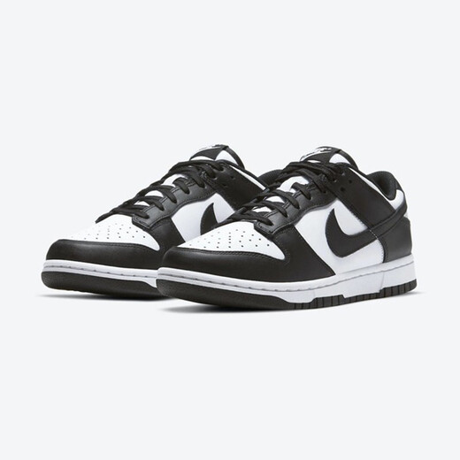 Nike (Nike) Herrenschuhe Dunk Low Retro Casual Shoes Low Top Panda Herren-Wear-resistente Freizeitschuhe Männer DD1391-100 Schwarz und Weißer Panda 42.5