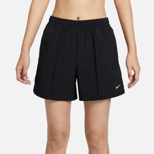 耐克（NIKE）女子跑步训练健身速干五分裤梭织轻盈透气热裤中腰运动短裤 FV6623-010 L