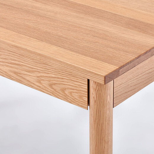 MUJI solid wood desk/(with drawer) table natural color width 120* length 60* height 75cm