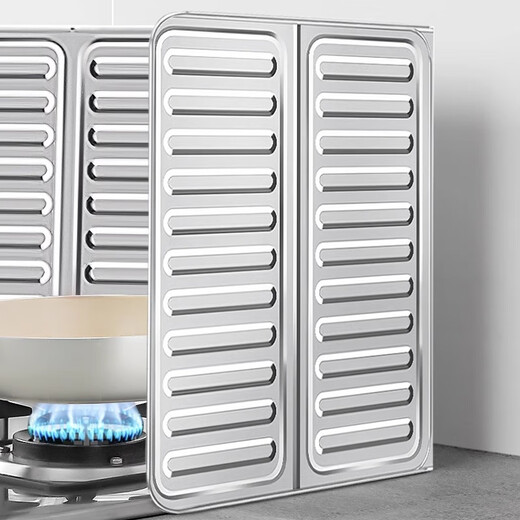 Home Story (KATEI STORY) Japanese kitchen oil baffle stove gas oil baffle anti-oil smoke oil splash aluminum foil plate fireproof heat insulation plate cooking