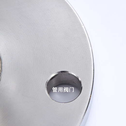 304 thin-walled stainless steel double compression flange adapter flange direct head crimp flange compression pipe fittings 1 series DN15 (inner diameter 16mm) flange 4 holes