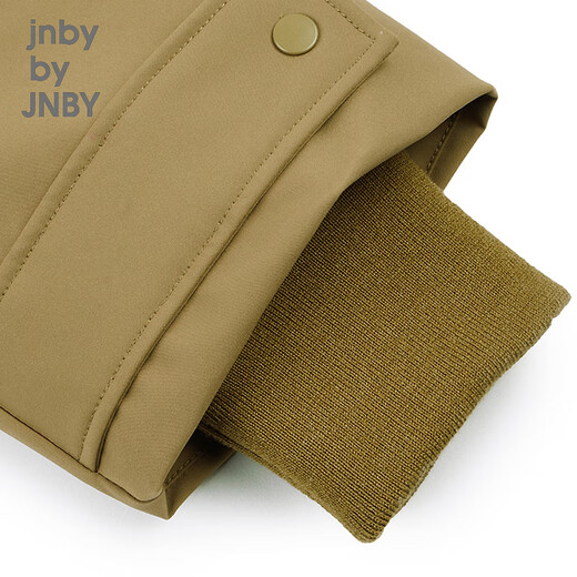 jnby by JNBY江南布衣童装冬羽绒服长款连帽保暖立领外套男女童儿童1NAC11370 733枯黄 110 cm