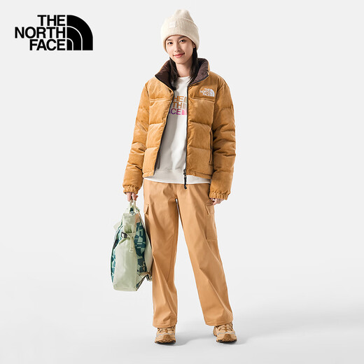 
The North Face North Down Jacket Women's 1992 Nuptse Fashionable Double-sided Down Jacket 831J KOK/Khaki L