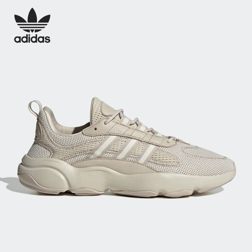 阿迪达斯 （adidas）三叶草男鞋女鞋夏季运动鞋网面透气跑步鞋复古老爹鞋休闲鞋JQ3927 JS3027/米灰 40.5