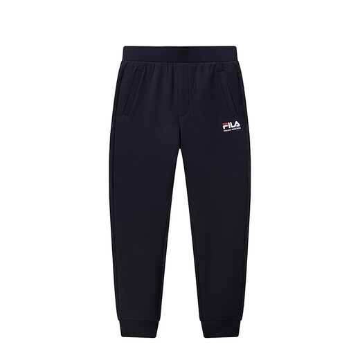 FILA men's knitted sports pants 23 autumn and winter closed sports pants trendy simple men's sweatpants official flagship Legend Blue-NV M 170_80A_