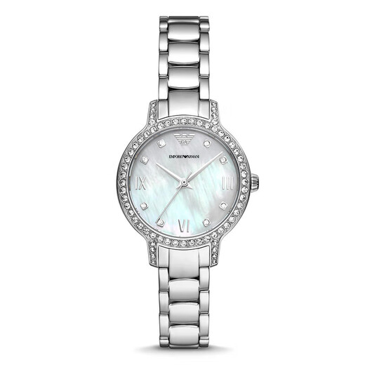 Armania Watch Women's Womenme Serat Series Steel Belt Quartz Fashion Diamond Set Women's Forist AR11150