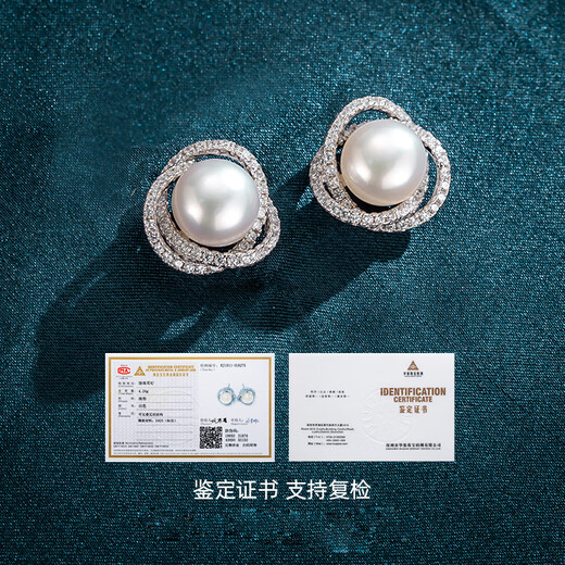 Qlady Freshwater Pearl Earrings Women's 2025 New Silver Pearl Earrings High-end Earrings Birthday Gift for Wife