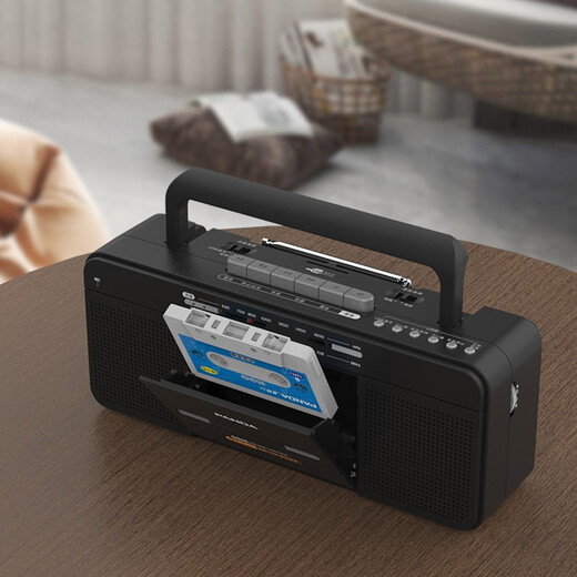 Panda (PANDA) 6518 Bluetooth tape recorder portable radio recorder desktop radio transcription player card player old-fashioned retro cassette recorder teaching standard power cord included