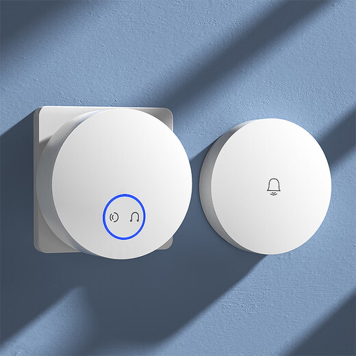 领普科技自发电无线门铃 远距离大音量家用老人呼叫器普通款