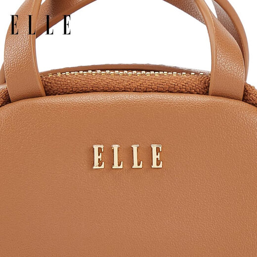 ELLE SAG FEMMES Chaîne d'oreiller souple Sac Multifinection Key Small Bag Mini Mini Headphone Chain Sac 520 Cadeau 24620 Brown