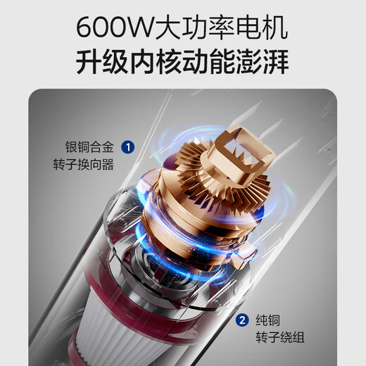 AUX household vacuum cleaner, household suction and mopping all-in-one vacuum cleaner, household wired handheld car-mounted high-suction vacuum cleaner for cleaning pets, small multi-purpose dust removal AXS-527 flagship version, mite removal, suction and mopping all-in-one, highly recommended