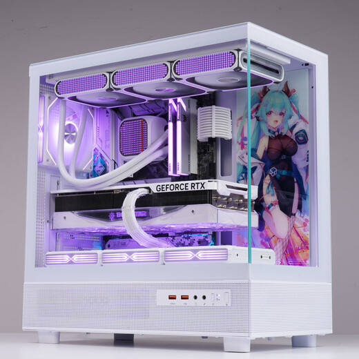 Peninsula Iron Box (PADO) Yinglong 360 White Sea View Room ATX Desktop Computer Main Case (No A-pillar/Supports 360 water cooling/9 fan positions/4090 graphics card)