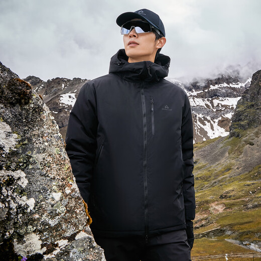 Trailblazer Snow Leopard Gold Label P veste en coton coton hiver nouveau haut de sport à capuche hydrofuge pour l'extérieur veste décontractée légère et chaude pour hommes