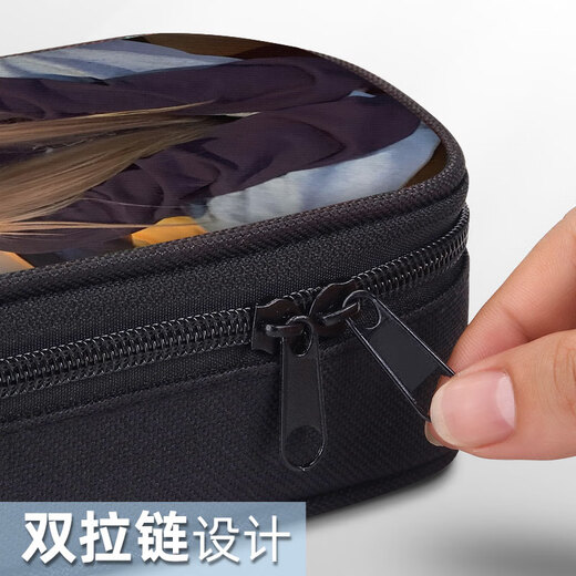ROSE Park Caiying Pencil Bag Trendy Ins Style Stationery Boys and High School Students Stationery Bags Pencil Bags Boys and Girls High-Precision Pencil Boxes BLACKPINK Canvas Pencil Bags ZQ11762