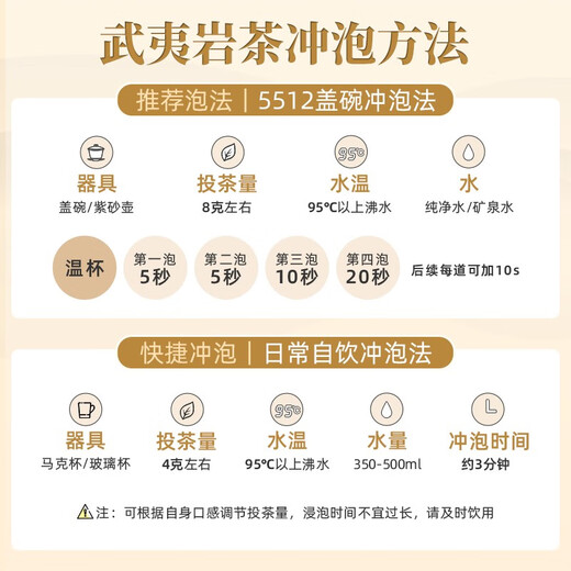 八马茶业 特级 武夷岩茶大红袍/肉桂/水仙乌龙茶 马说 端午送礼茶叶礼盒装 【马说3000】大红袍170g
