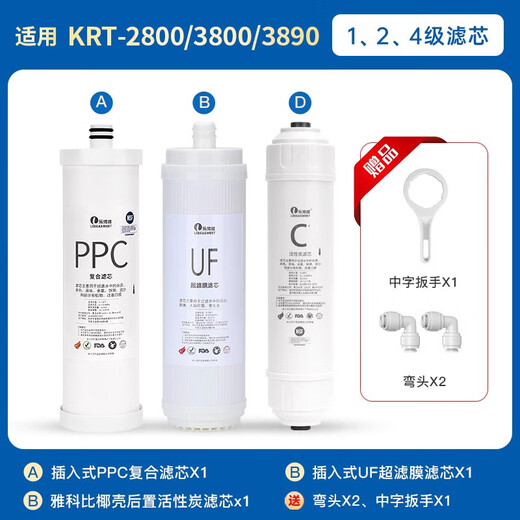 Élément d'élément de filtre Lebowei Élément filtre du purificateur d'eau Qinyuan